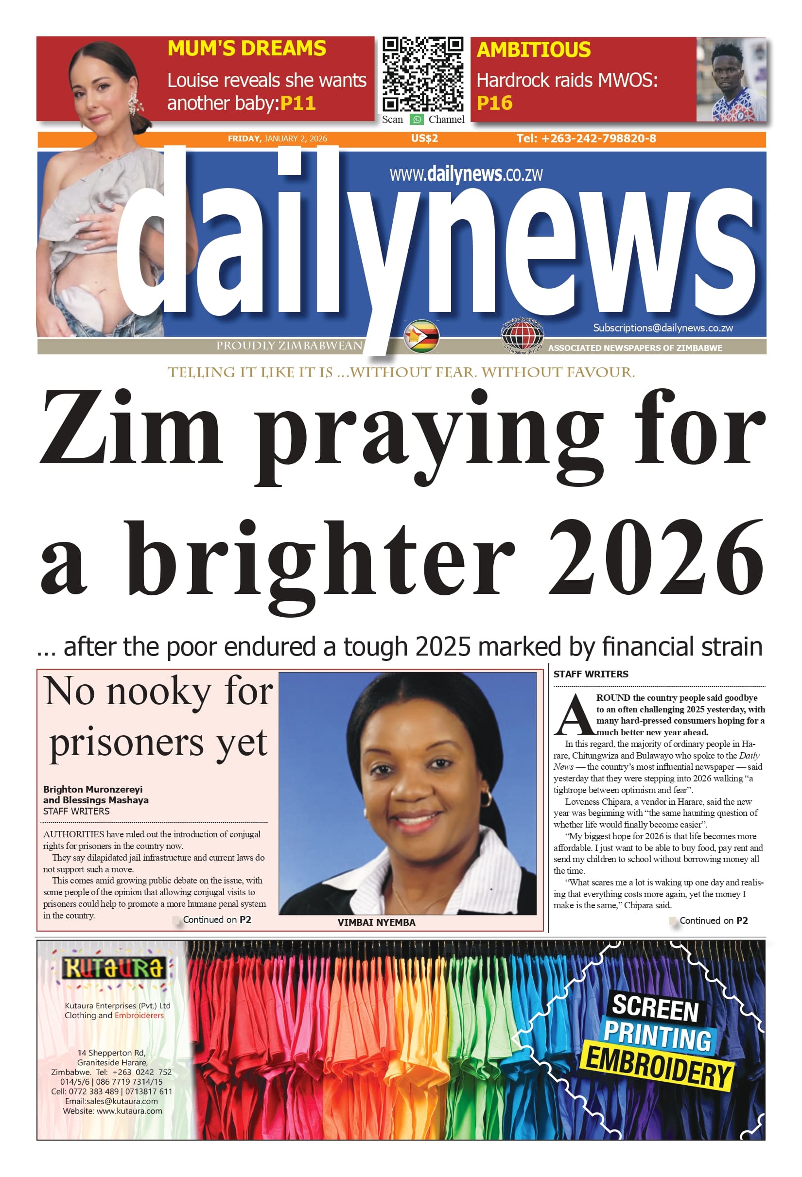 Friday 2 January 2025